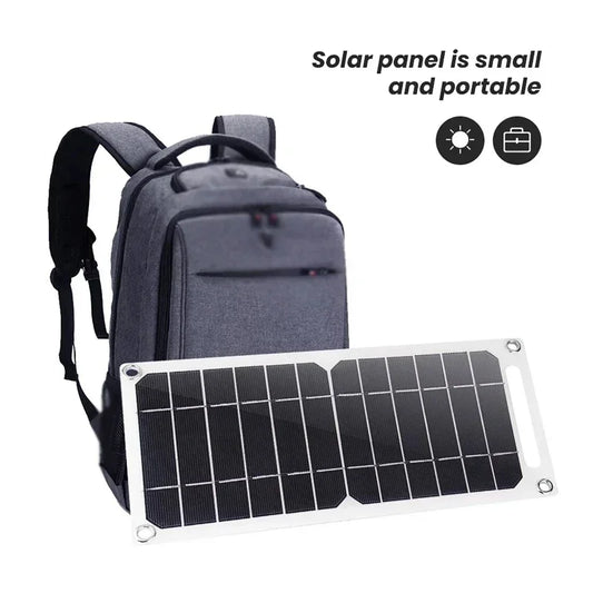 Panel Solar Portátil 35W Sunpower – Carga Segura y Estable por USB para Power Bank, Móvil, Camping, Hogar, Caravana y Más