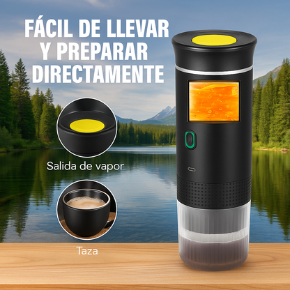 Cafetera 3 en 1: Cápsulas, Café Molido y Espresso – ¡Tu café perfecto en casa, fácil y rápido!